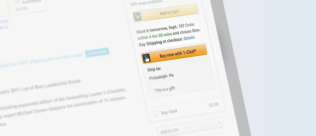 Amazon’s One-Click