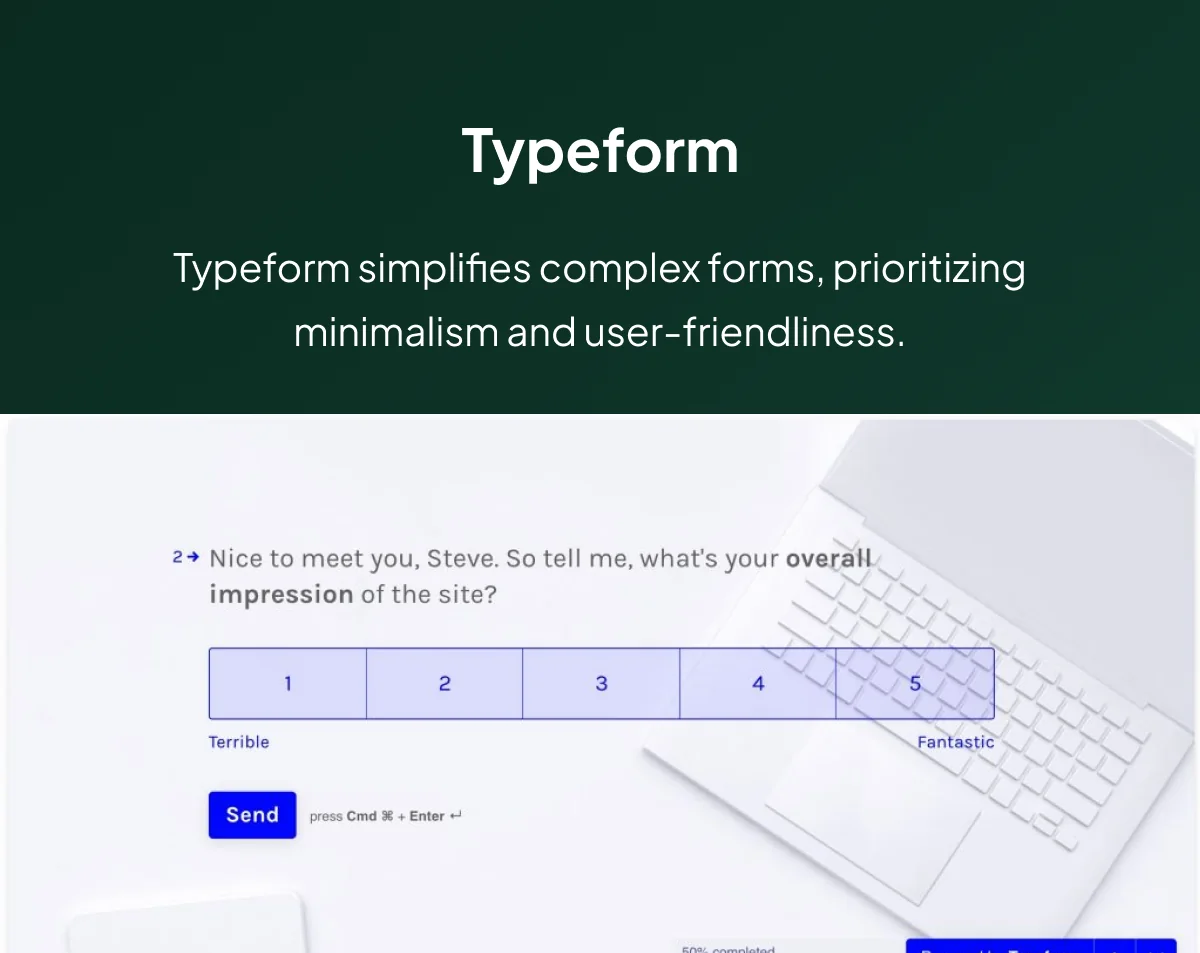 Typeform — Occam’s Razor Example