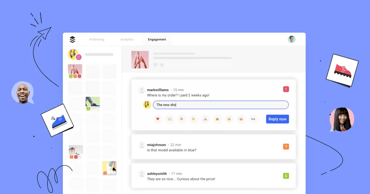 The Buffer interface, cited as an example of restraint in a product design