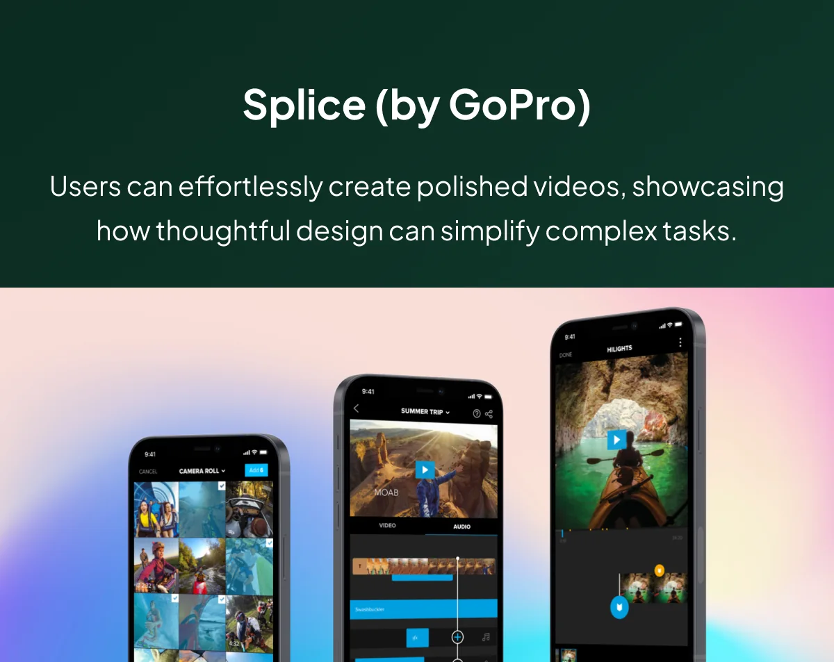 Tesler’s Law Example — Splice