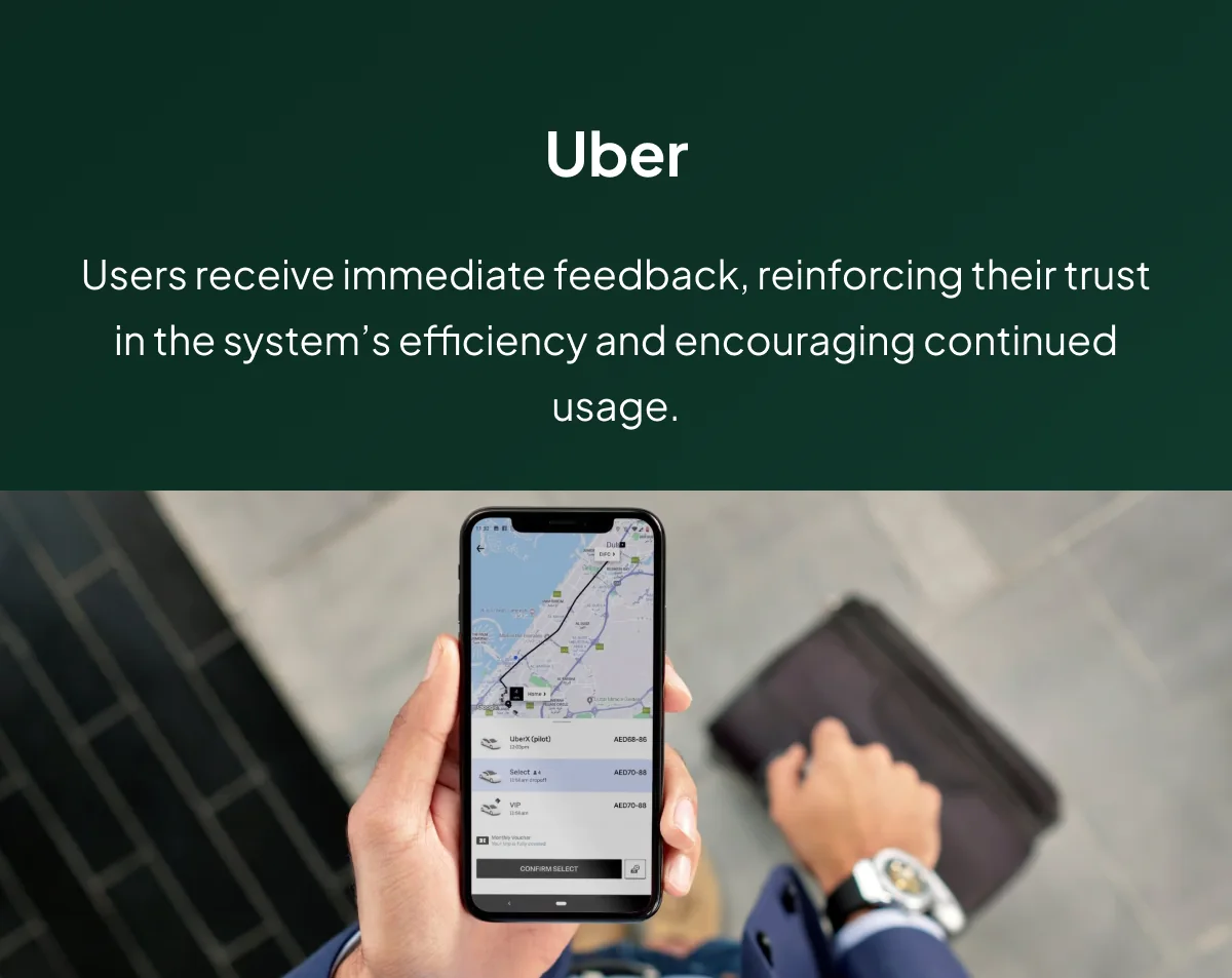 Uber’s Booking Process