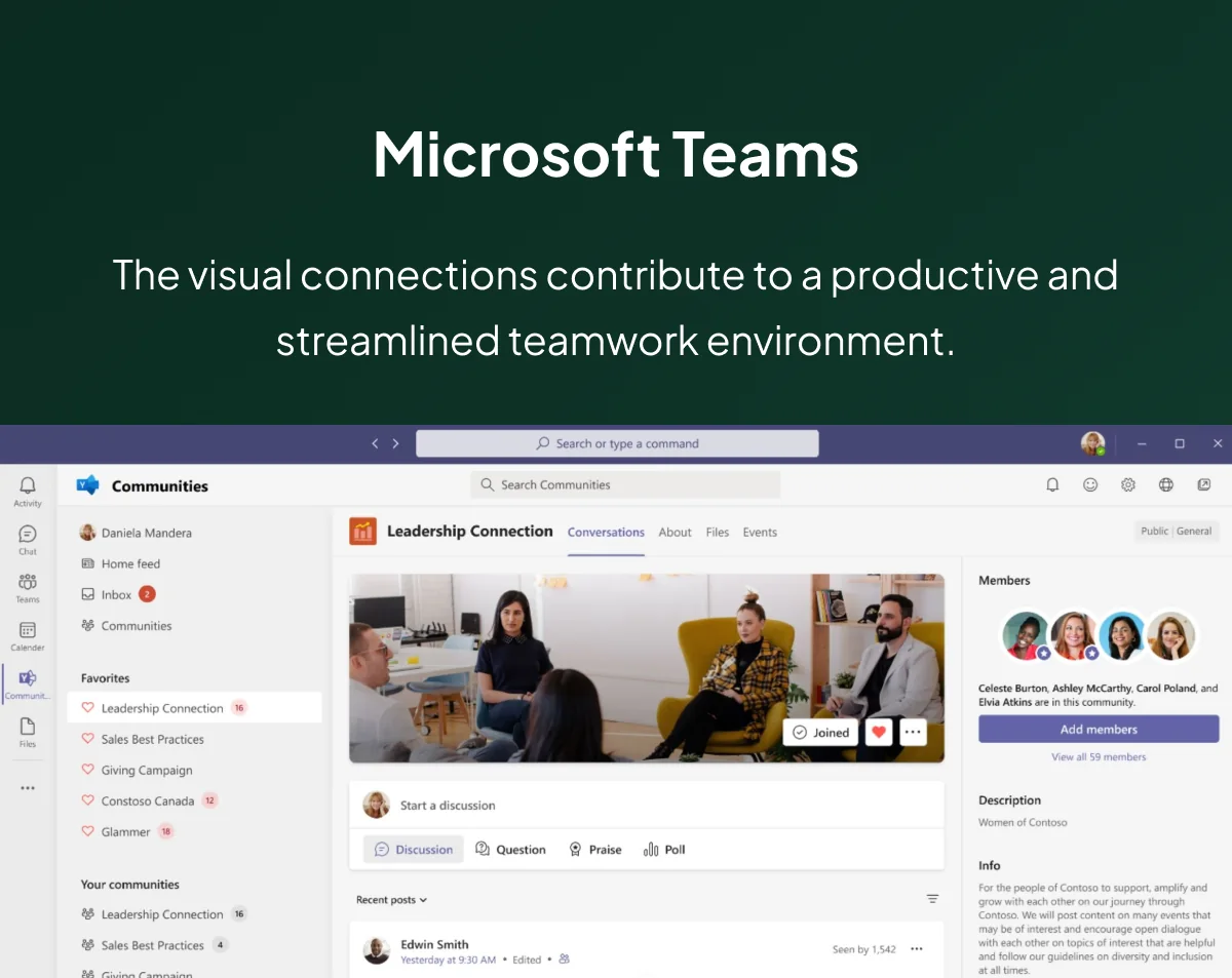 Microsoft Teams’ UI