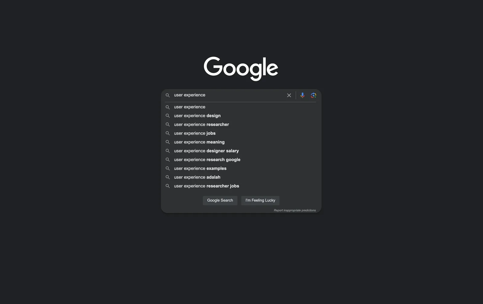 Google Search. Source: Google