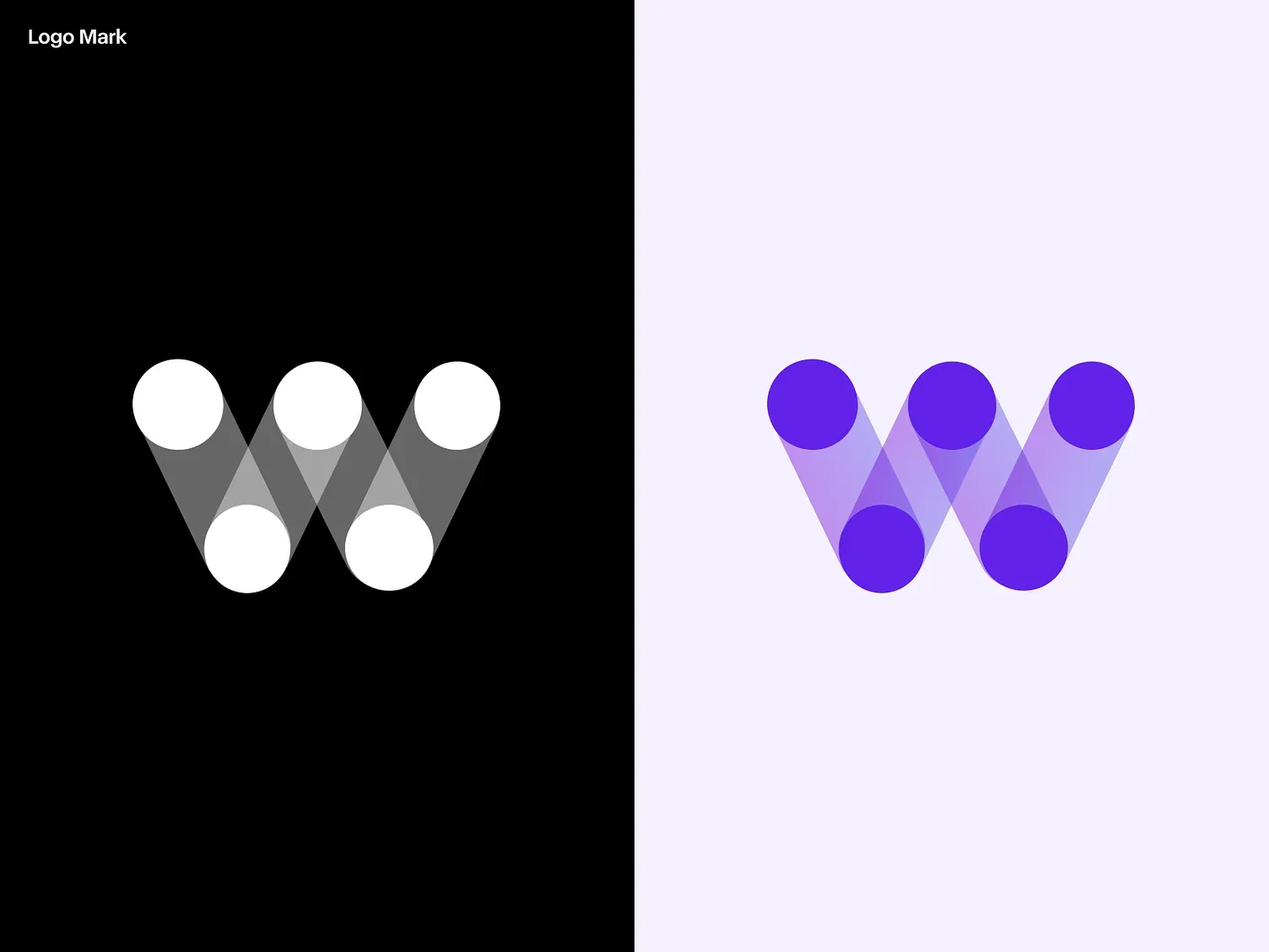Construction of the Workflows logo, built around simplicity and connectivity